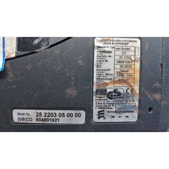 WEBASTO IVECO Stralis 2003>2007 used