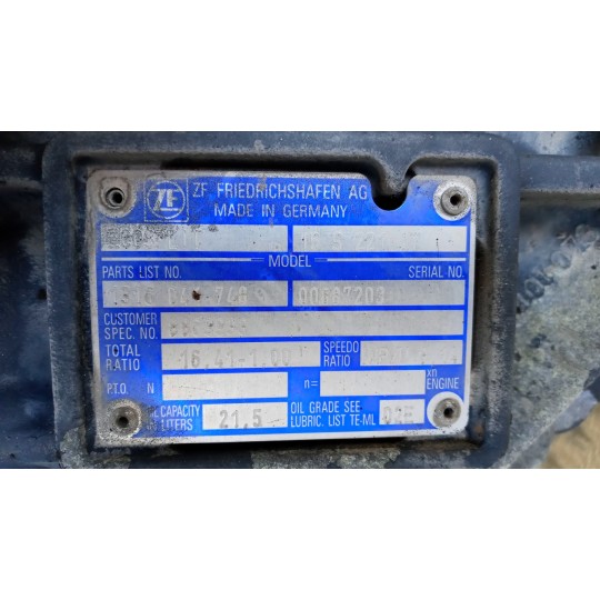 GEARBOXES  IVECO Stralis 2003>2007 used