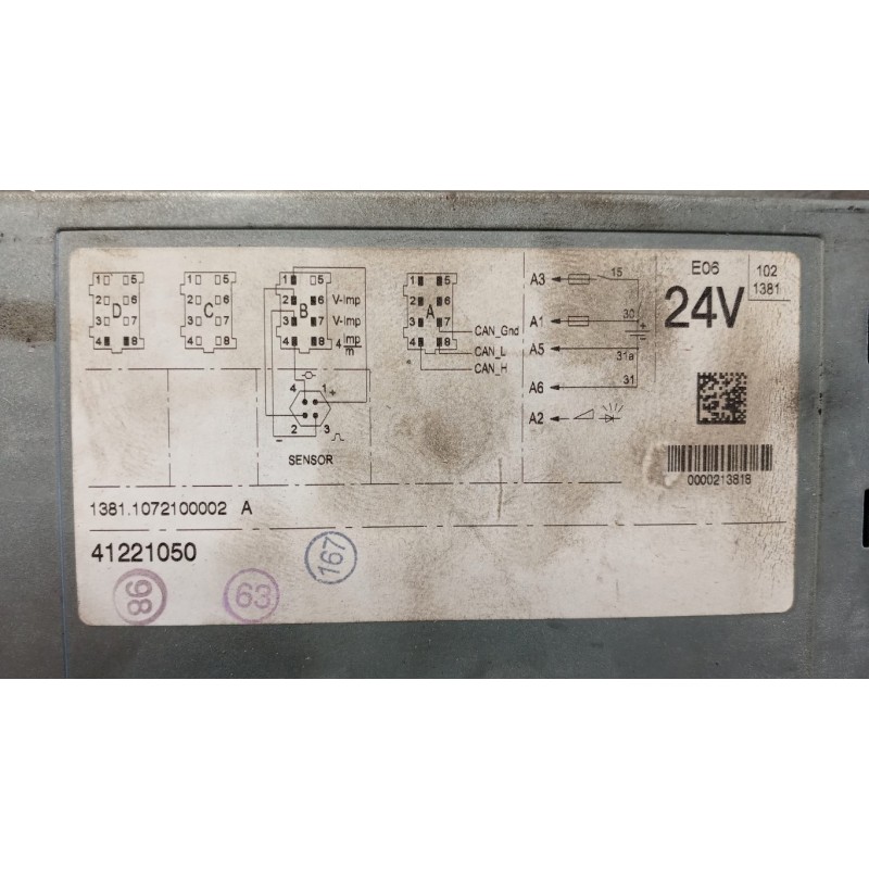 IVECO TACHIGRAFO IVECO Stralis 2003>2007 usato