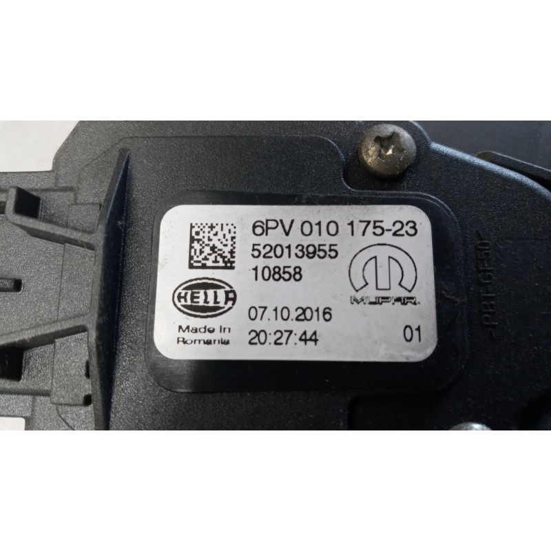 FIAT ELETRONIC THROTTLE PEDAL  FIAT Doblo' 2015> used