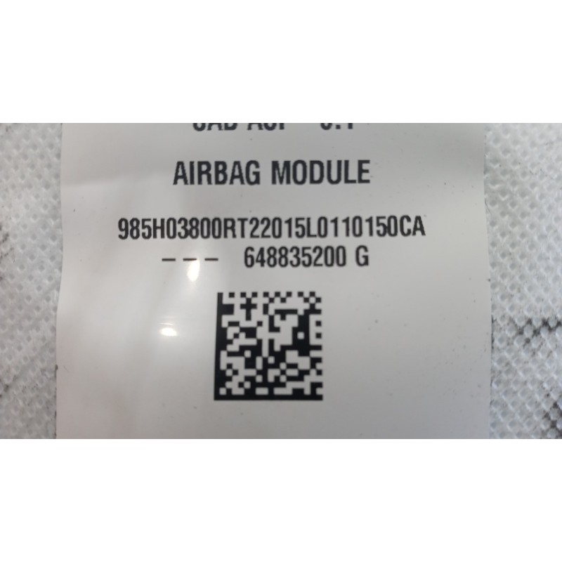 DACIA CURTAIN AIRBAG RIGHT  DACIA Sandero 2020> used