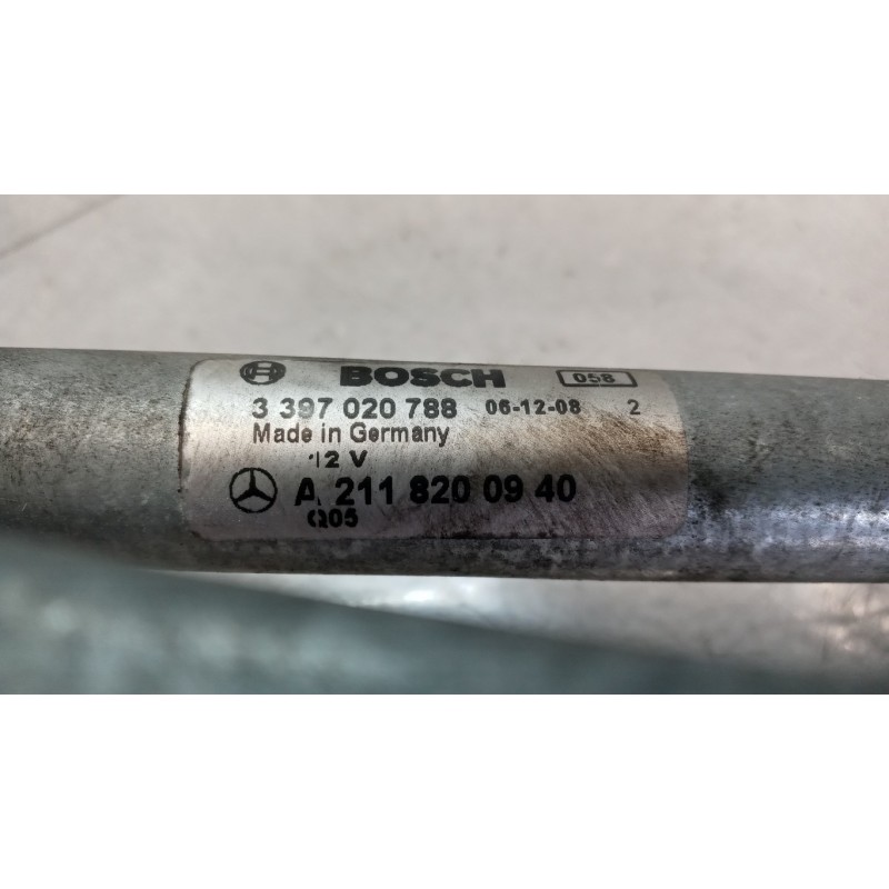MERCEDES-BENZ windshield wiper motor MERCEDES-BENZ Classe E (W/S211) 2006>2009 used