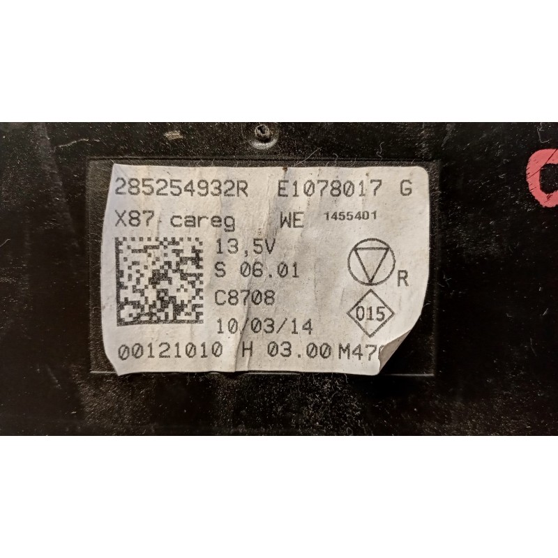 RENAULT VARIOUS CONTROL UNITS B  RENAULT Captur 2013>2017 used