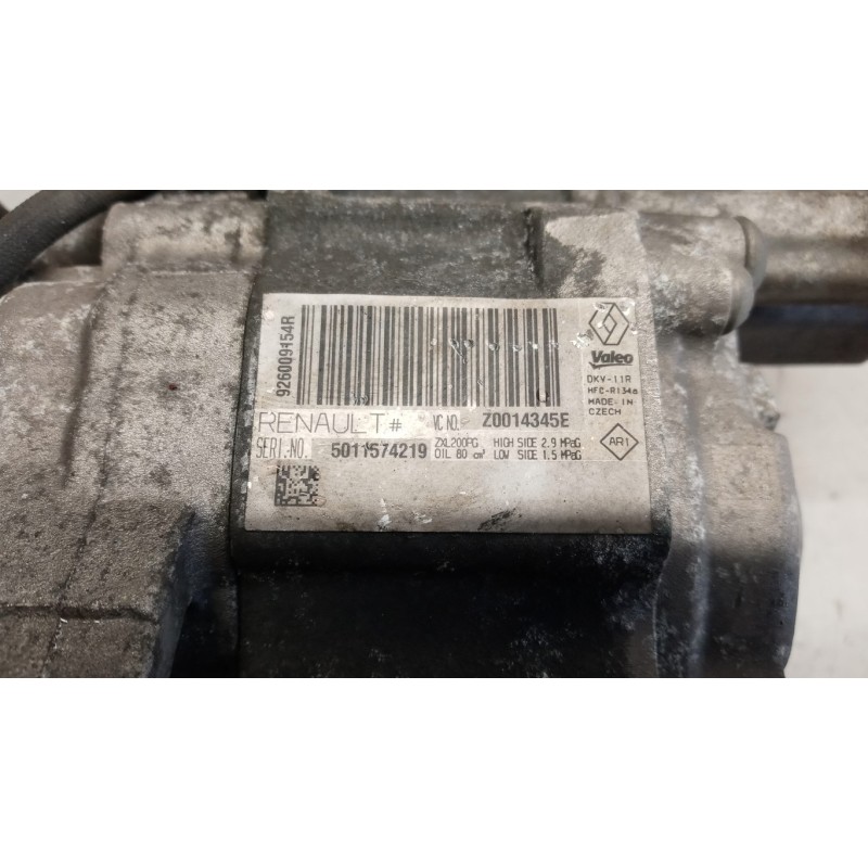 DACIA AIR CONDITIONER COMPRESSOR DACIA Lodgy 2012> used