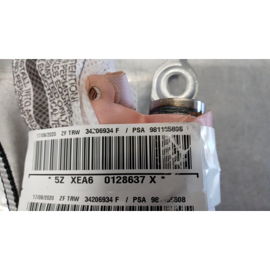 AIR BAG TETTO SINISTRO CITROEN C3 2020> usato