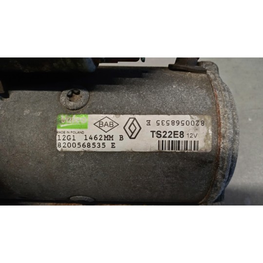 STARTER MOTOR RENAULT van Trafic 2010>2014 used