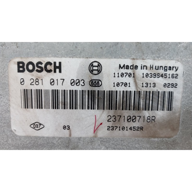 RENAULT van ENGINE UNIT RENAULT van Trafic 2010>2014 used