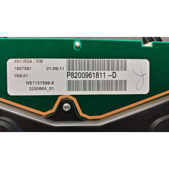 QUADRO STRUMENTI RENAULT van Trafic 2010>2014 usato