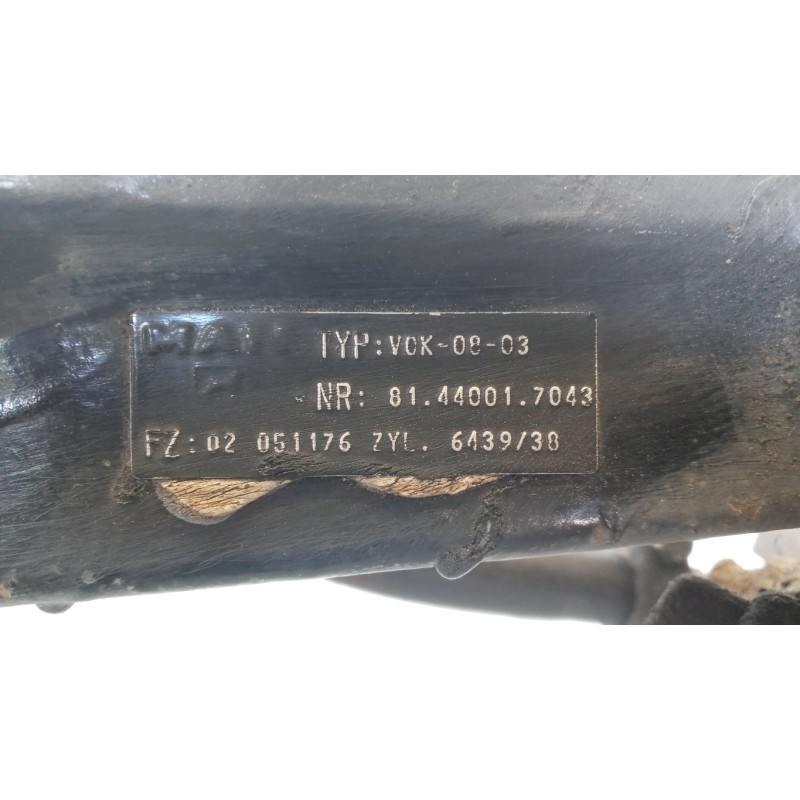 MAN FRONT DRIVE AXLE MAN TG-A 2000>2007 used