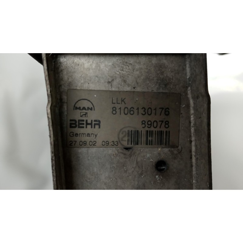 MAN RADIATORE INTERCOOLERS MAN TG-A 2000>2007 usato