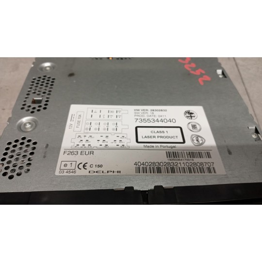 CAR RADIO FIAT Doblo' 2009>2014 used