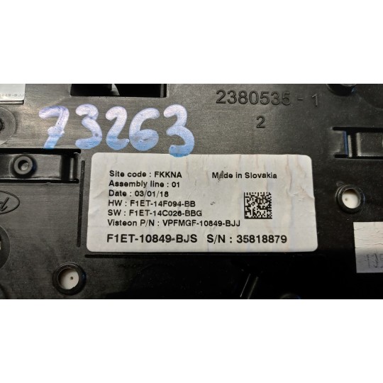 INSTRUMENT PANEL FORD C-Max 2015> used