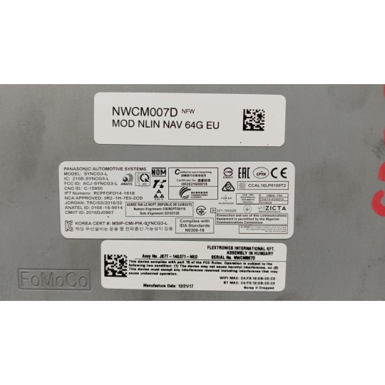 NAVIGATION FORD C-Max 2015> used