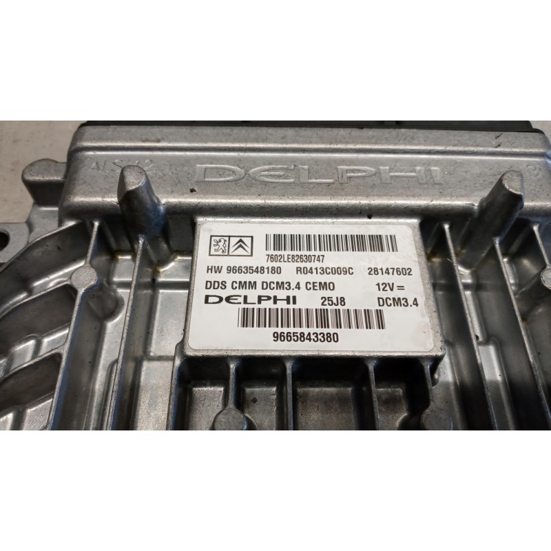 CITROEN ENGINE UNIT CITROEN C5 2008>2012 used