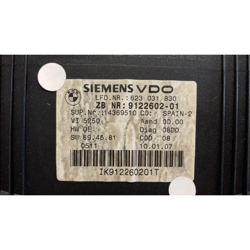 BMW QUADRO STRUMENTI BMW Serie 3 (E90/E91) 2005>2008 usato