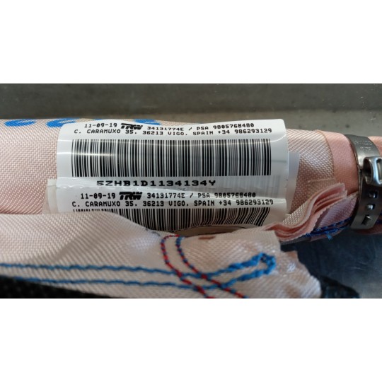 AIR BAG TETTO SINISTRO PEUGEOT 308 2017> usato