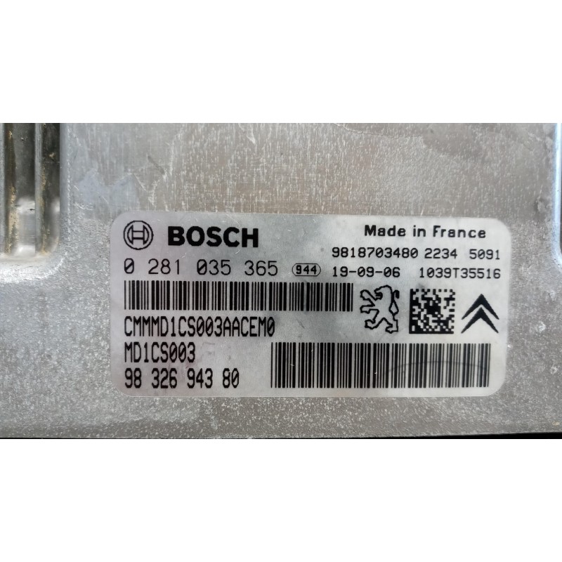 PEUGEOT CENTRALINA MOTORE PEUGEOT 308 2017> usato