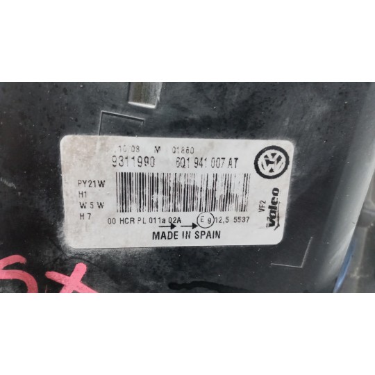 FRONT LEFT FLASHLIGHT  VOLKSWAGEN Polo 2005>2009 used