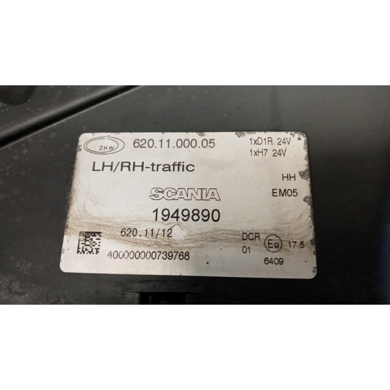 SCANIA FRONT LEFT FLASHLIGHT  SCANIA Serie R 2014> used