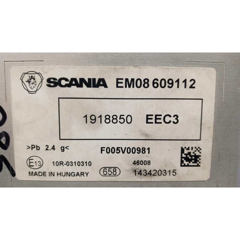 SCANIA CENTRALINE VARIE A SCANIA Serie R 2014> usato