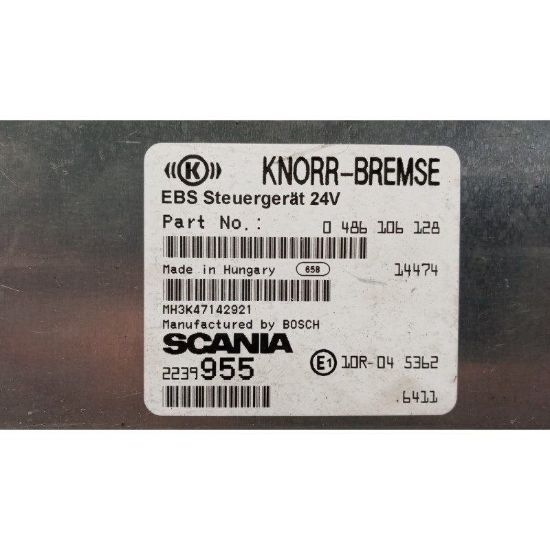 SCANIA CENTRALINA EBS CONTROLLO FRENATA SCANIA Serie R 2014> usato
