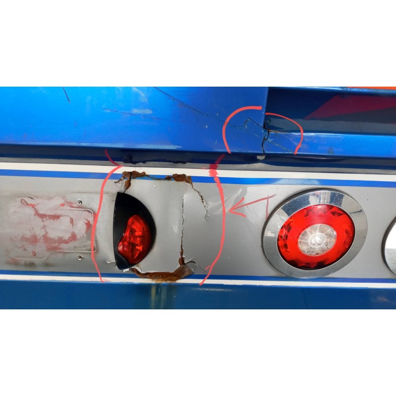 SCANIA REAR BACK BUMPER  SCANIA Serie R 2014> used