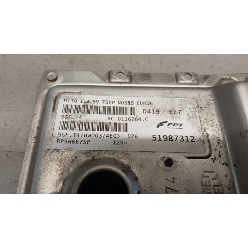 ALFA ROMEO ENGINE UNIT ALFA ROMEO Mito 2013> used