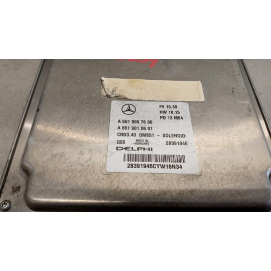 ENGINE UNIT MERCEDES-BENZ Classe A (W176) 2012>2014 used