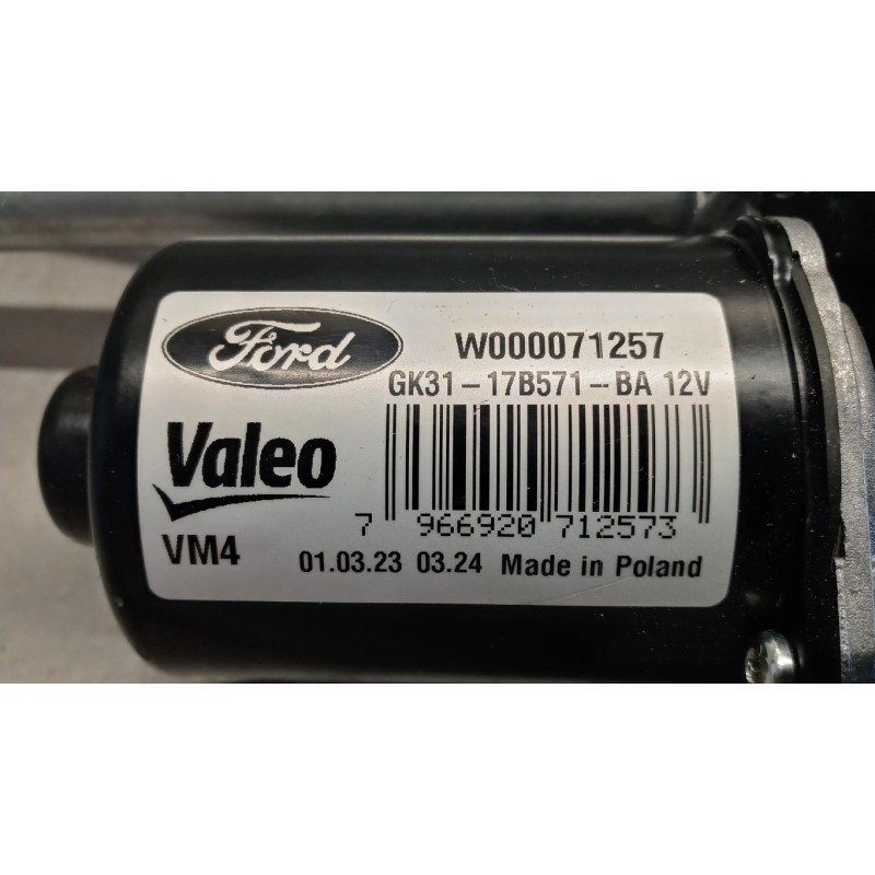 FORD van windshield wiper motor FORD van Transit 2019> used
