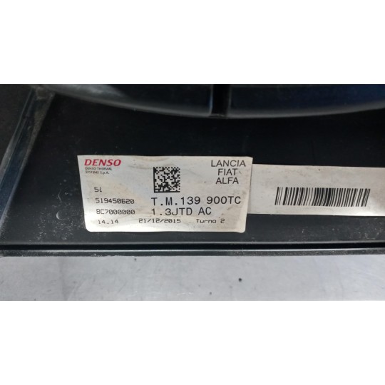 CONVOGLIATORE ELETTROVENTOLA FIAT Panda 4x4 e Panda Natural Power 2012> usato