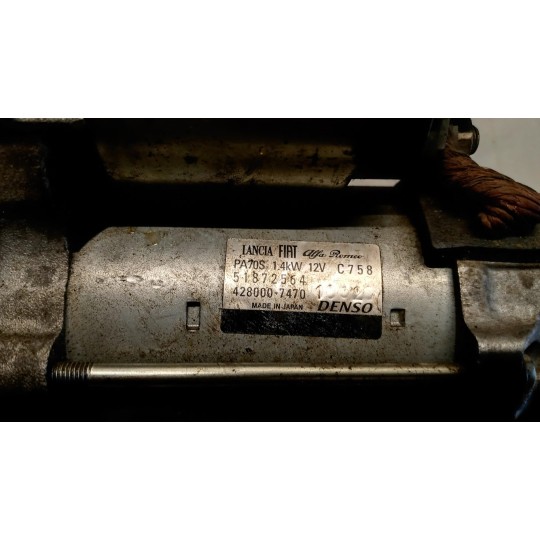STARTER MOTOR FIAT Panda 4x4 e Panda Natural Power 2012> used