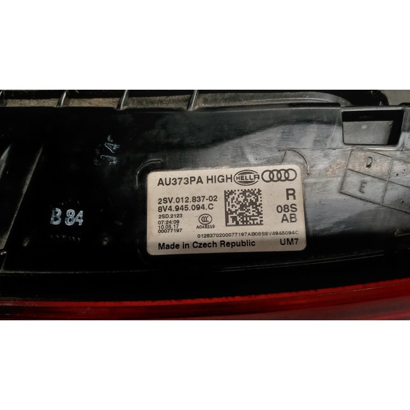 AUDI RIGHT REAR LED LIGHT ON BACK AUDI A3 Sportback 2016> used