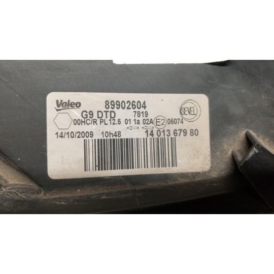 RIGHT HEADLIGHT FIAT van Scudo 2007> used