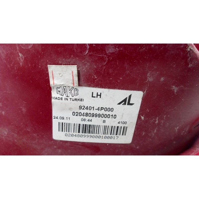 HYUNDAI FARO POSTERIORE ESTERNO SINISTRO HYUNDAI i20 2008>2012 usato