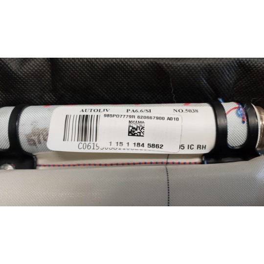 AIR BAG TETTO DESTRO RENAULT Megane 2008>2012 usato