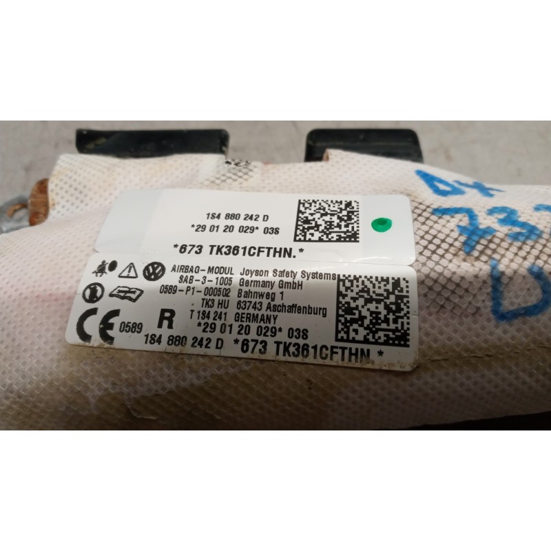 VOLKSWAGEN AIR BAG LATERALE DESTRO VOLKSWAGEN Up 2016> usato