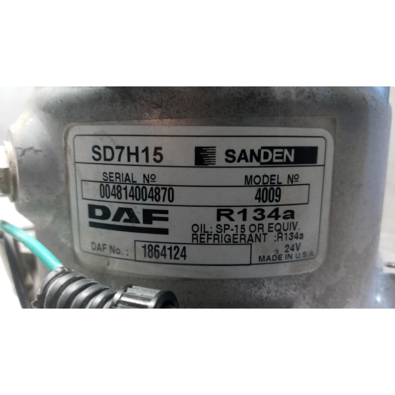 DAF AIR CONDITIONER COMPRESSOR DAF LF used