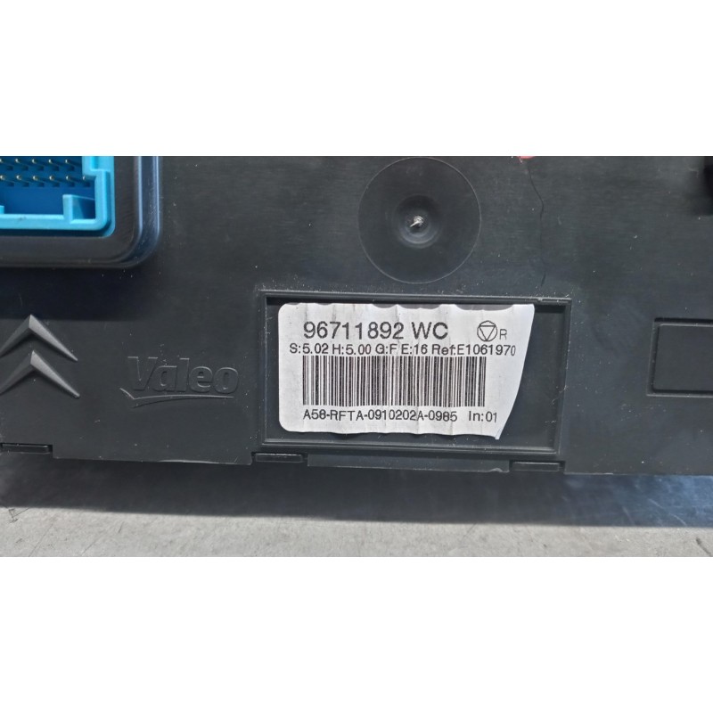 CITROEN AC CONTROL UNIT CITROEN C3 Picasso 2008> used