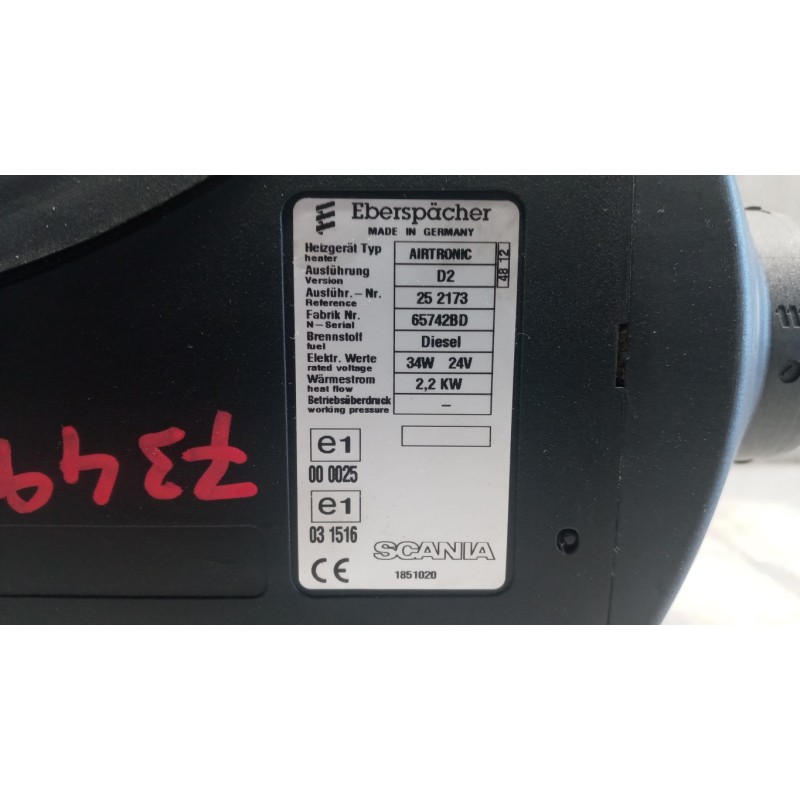 SCANIA WEBASTO SCANIA Serie R 2005> used