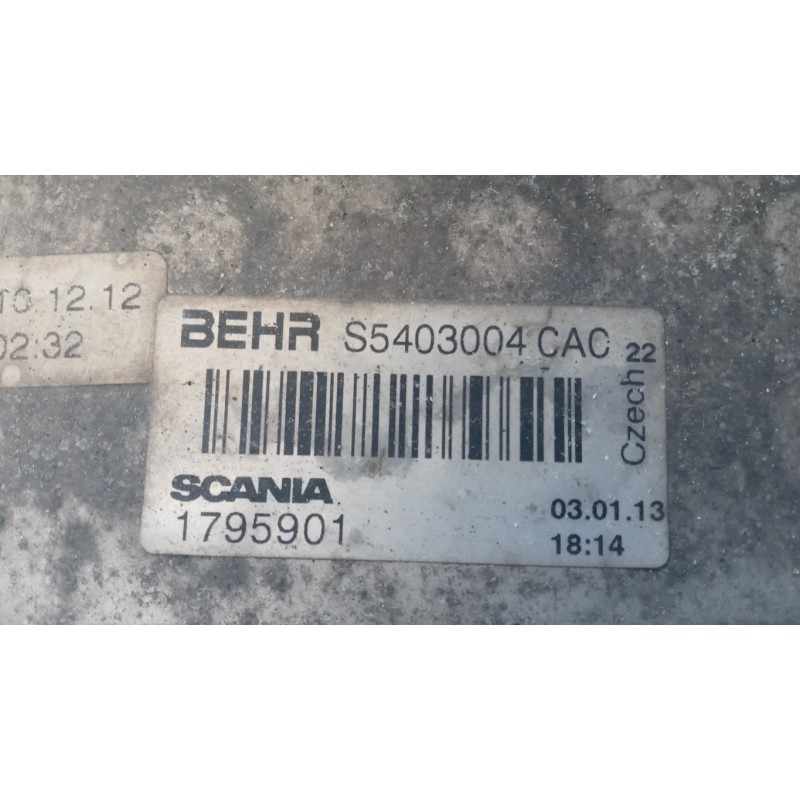 SCANIA INTERCOOLERS HEAT RADIATOR  SCANIA Serie R 2005> used