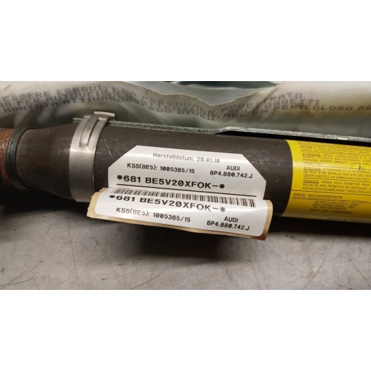 AIR BAG TETTO DESTRO AUDI A3 Sportback 2008>2012 usato