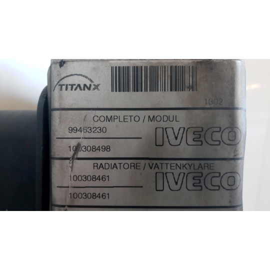 RADIATORE ACQUA IVECO EUROTECH usato