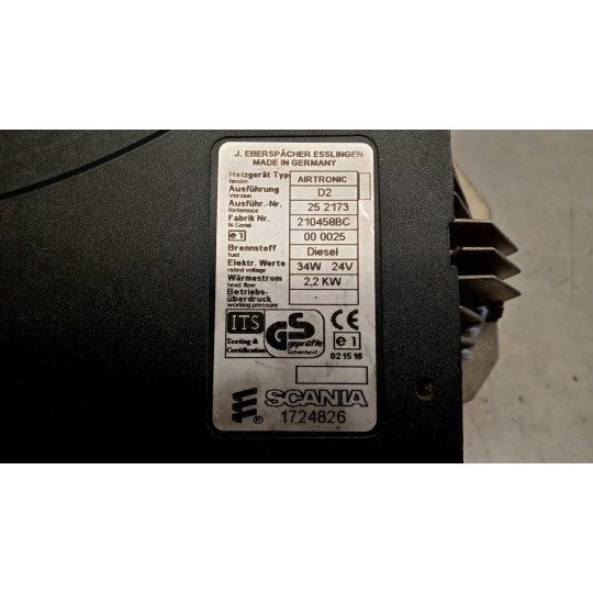 WEBASTO SCANIA Serie R 2005> usato