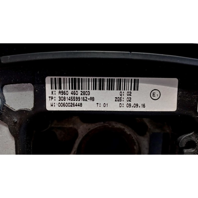 MERCEDES-BENZ truck STEERING WHEEL MERCEDES-BENZ truck Actros euro 6 2014>2021 used