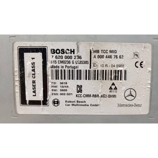 CAR RADIO MERCEDES-BENZ truck Actros euro 6 2014>2021 used