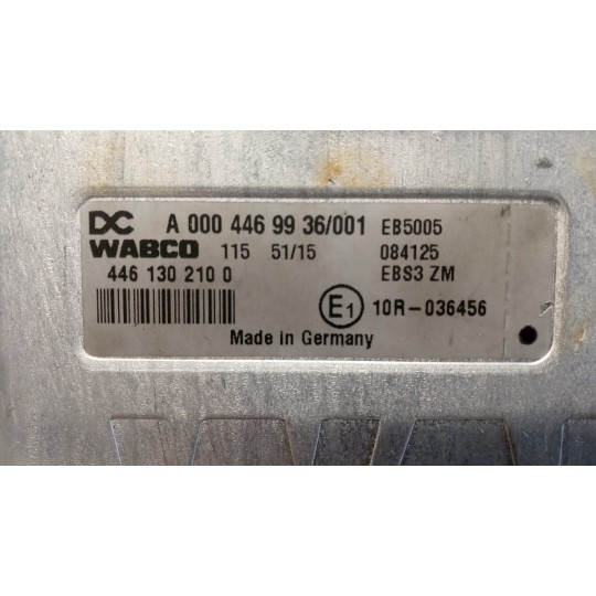 EBS CONTROL UNIT  MERCEDES-BENZ truck Actros euro 6 2014>2021 used