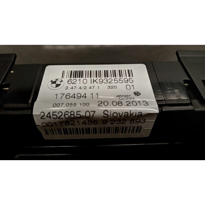 BMW INSTRUMENT PANEL BMW Serie 3 (F31) SW 2011> used