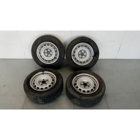 KIT 4 CERCHI IN FERRO OPEL...
