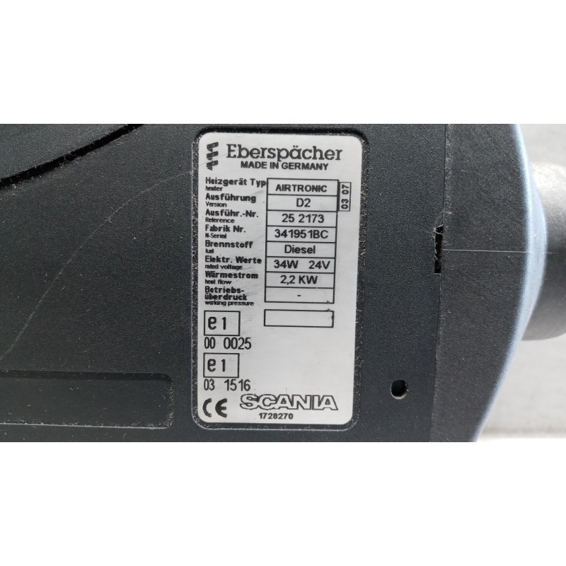 SCANIA WEBASTO SCANIA Serie R 2005> usato