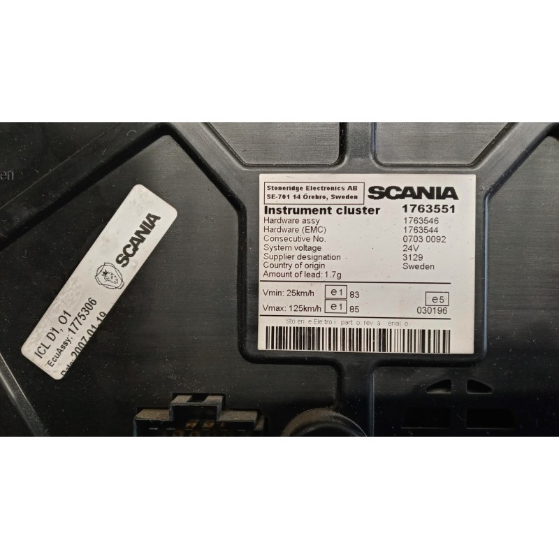 SCANIA QUADRO STRUMENTI SCANIA Serie R 2005> usato
